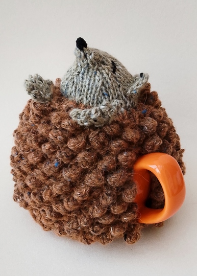 TeaCosyFolk's Mini Sized Hedgehog Tea Cosy Knitting Pattern