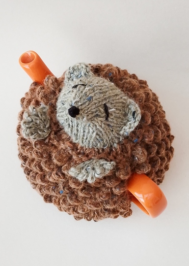 TeaCosyFolk's Mini Sized Hedgehog Tea Cosy Knitting Pattern