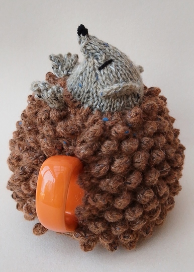 TeaCosyFolk's Mini Sized Hedgehog Tea Cosy Knitting Pattern