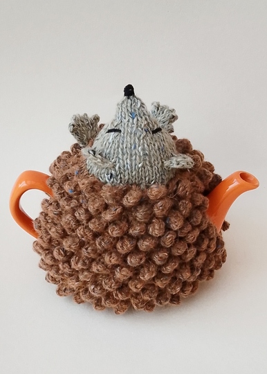 TeaCosyFolk's Mini Sized Hedgehog Tea Cosy Knitting Pattern