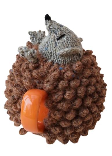 TeaCosyFolk's Mini Sized Hedgehog Tea Cosy Knitting Pattern