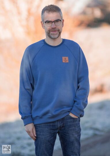 Raglanhoodie für Herren – Schnittmuster – Denver
