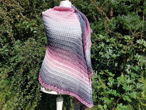 Häkelanleitung Dreieckstuch Nira