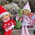 Christmas Elf Girl  Crochet Pattern 12 inch, Bendable Arms