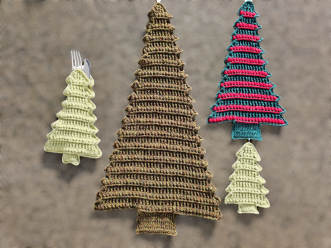 Häkelanleitung Tannenbaum Shining Bright