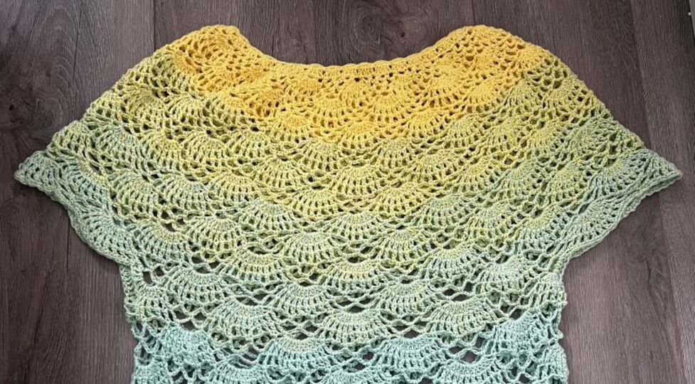 Häkelanleitung Rundpasse Kleid Jordan