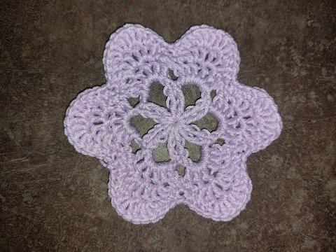 Häkelanleitung Deko-Blume