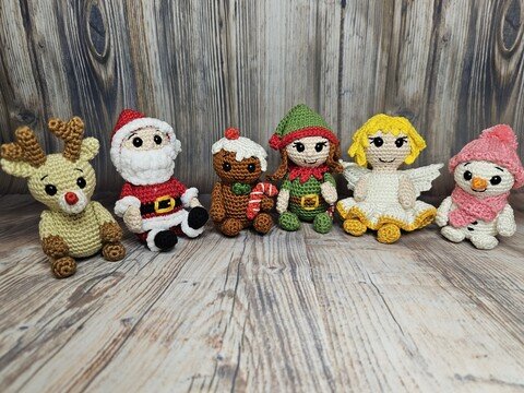 Kleine Weihnachtsfiguren