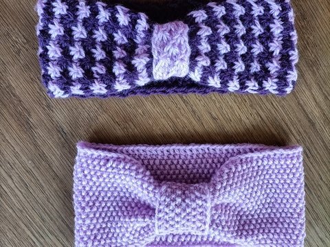 Strickanleitung für 2 Stirnbänder