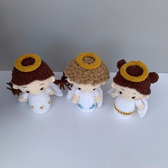 Little Angel Crochet Pattern - Amigurumi Angel - PDF pattern in English