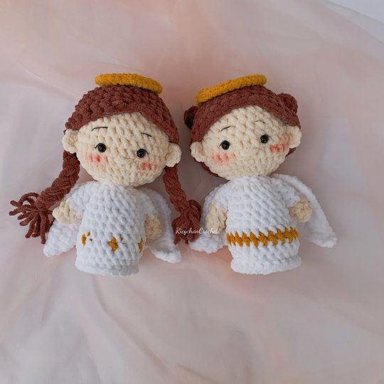 Little Angel Crochet Pattern - Amigurumi Angel - PDF pattern in English