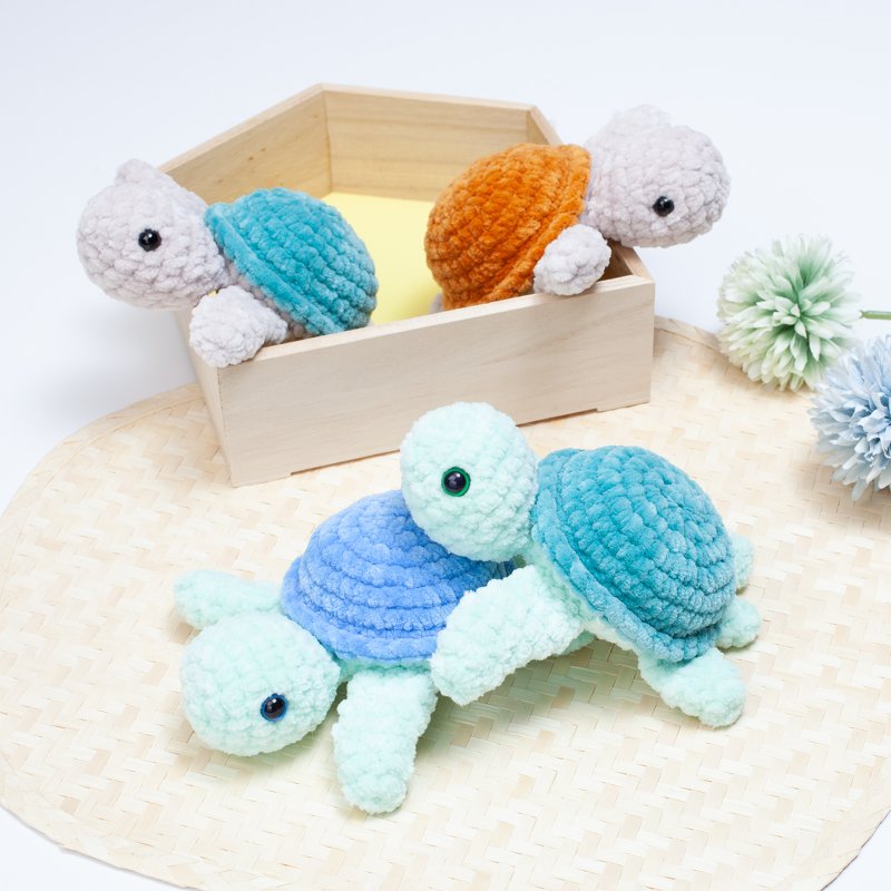 Häkelanleitung Schildkröte amigurumi - Bild 6