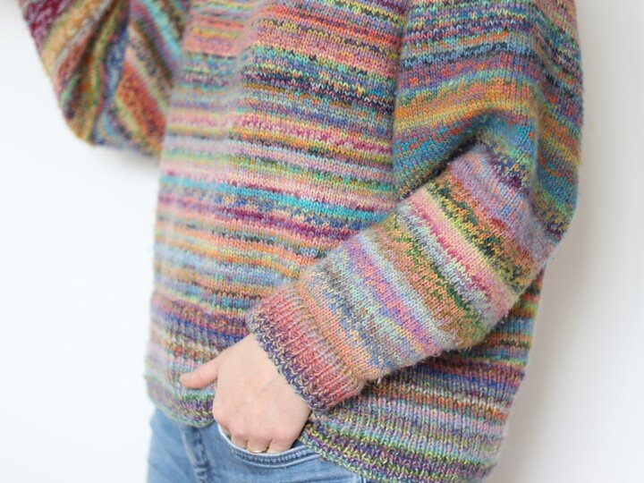 Strickanleitung | HAPPY Sweater Maxi | Gr. XXS-2XL