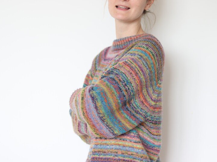 Strickanleitung | HAPPY Sweater Maxi | Gr. XXS-2XL