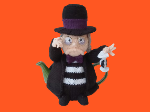 TeaCosyFolk's Bah Humbug Tea Cosy Knitting Pattern