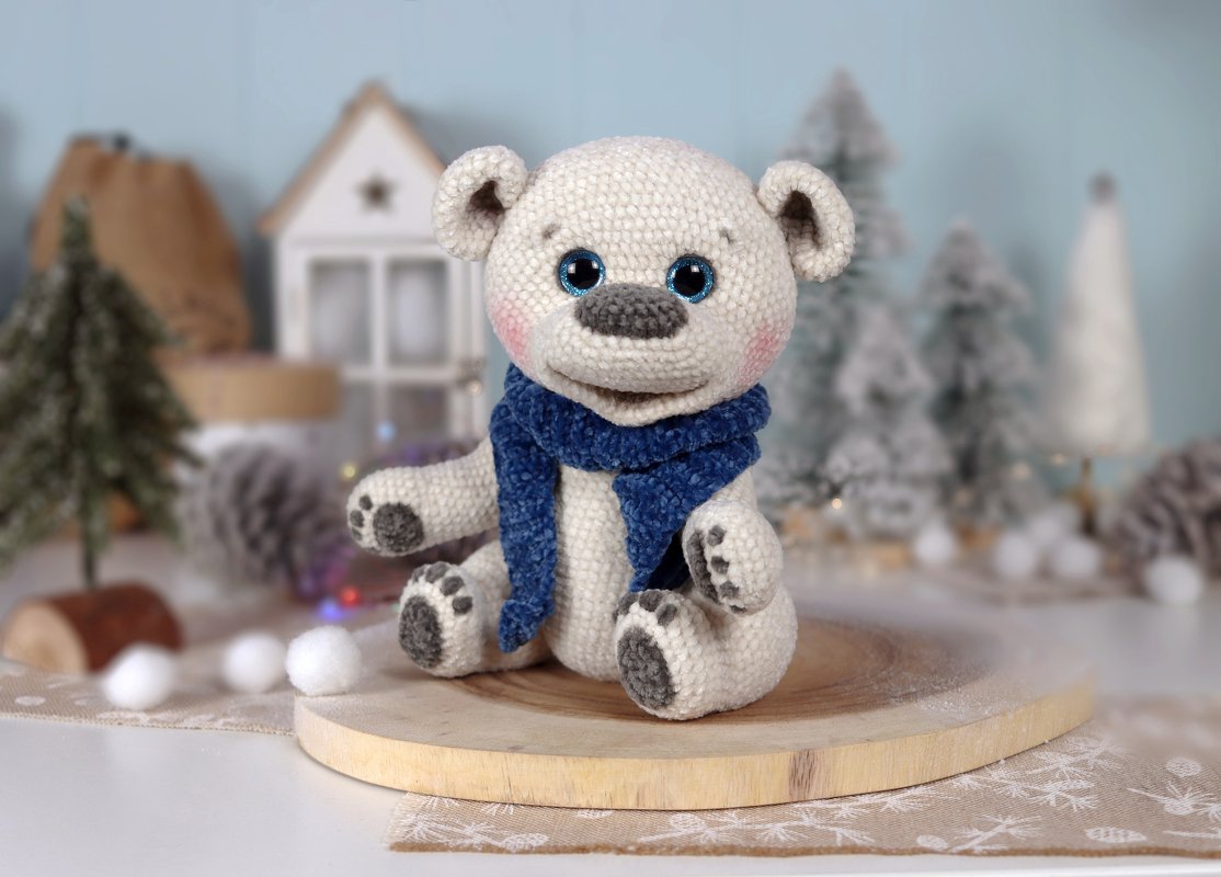 crochet pattern Timo Ice Bear