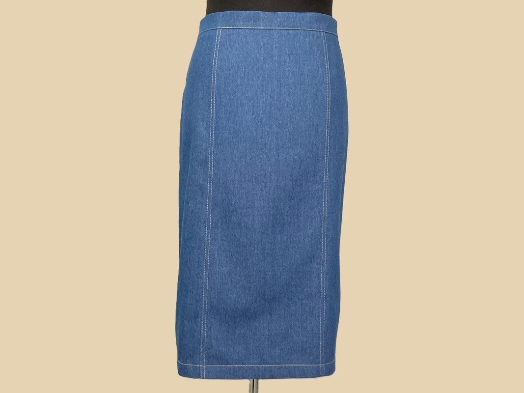 Jeansrock PDF Schnittmuster und Nähanleitung