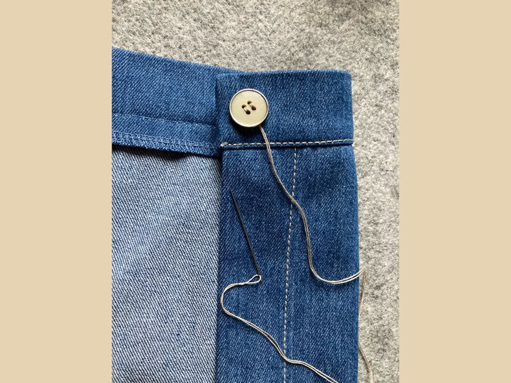 Jeansrock PDF Schnittmuster und Nähanleitung