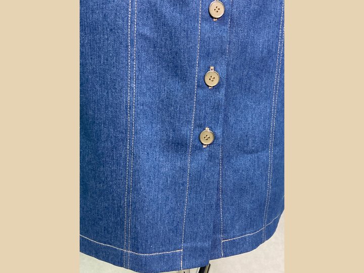 Jeansrock PDF Schnittmuster und Nähanleitung