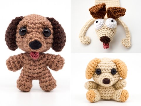 Hunde PDF Häkelanleitung Sparset