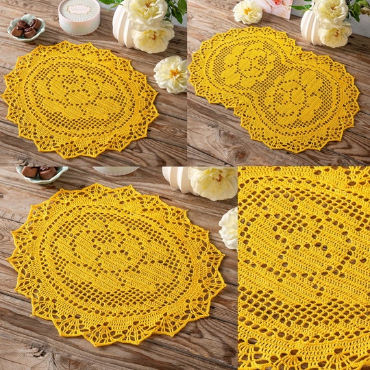 Strahlende Eleganz mit Bl&uuml;tenzauber und Zackenrand