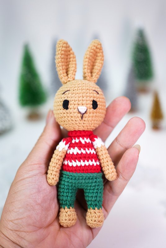 Little rabbit crochet pattern PDF - little rabbit amigurumi pattern - Image 3