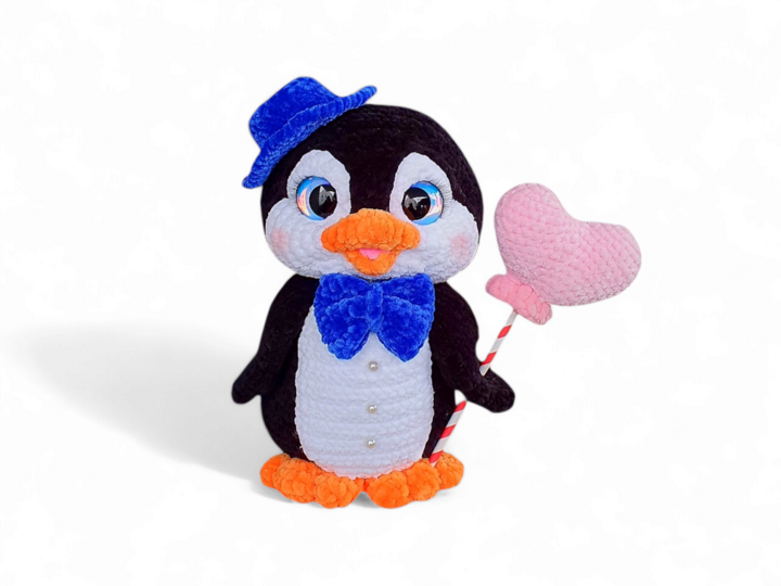 crochet pattern The Penguin Wedding