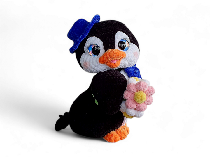 crochet pattern The Penguin Wedding
