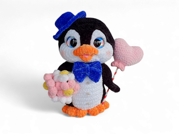 crochet pattern The Penguin Wedding