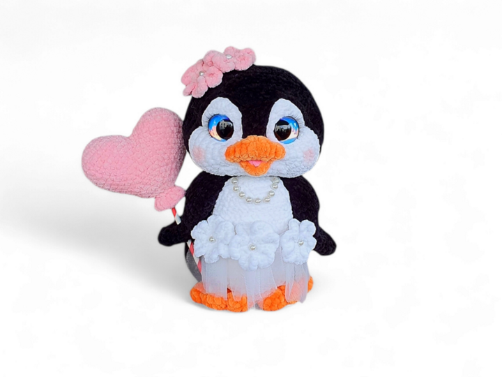 crochet pattern The Penguin Wedding