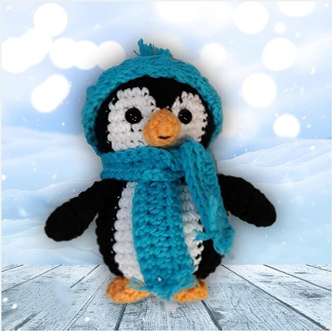 Häkelanleitung kleiner Pinguin "Levi" - Bild 3