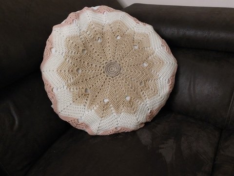 Häkelanleitung Kissen Bamika