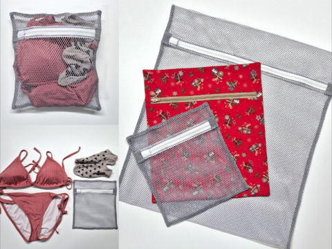 Wäschenetz & Wäschebeutel nähen: 3 Größen, Anfängerprojekt, Geschenkidee