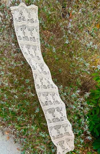 Schal / Stola „Hoshi BE“ – Häkelanleitung