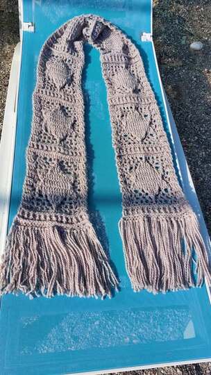 Schal / Stola „Hoshi BE“ – Häkelanleitung