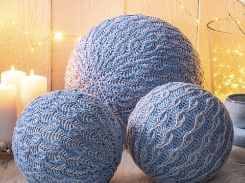 Dekokugeln umstricken