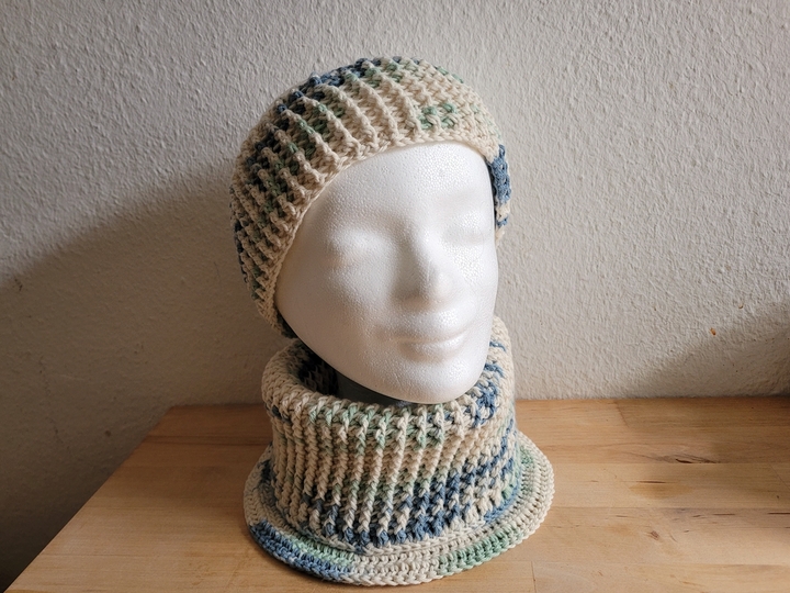 Cowl mit Stirnband Winterzeit