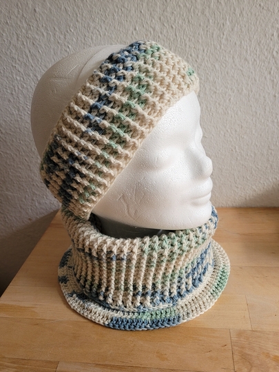 Cowl mit Stirnband Winterzeit