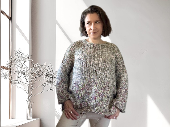 KAL | Kuscheligen Oversize Pullover THE BIG FLAUSCHI gemeinsam stricken