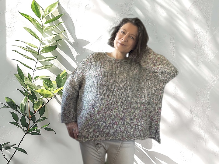 KAL | Kuscheligen Oversize Pullover THE BIG FLAUSCHI gemeinsam stricken