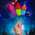 Silvester Rakete - Häkelanleitung | Deko| Blumenstecker