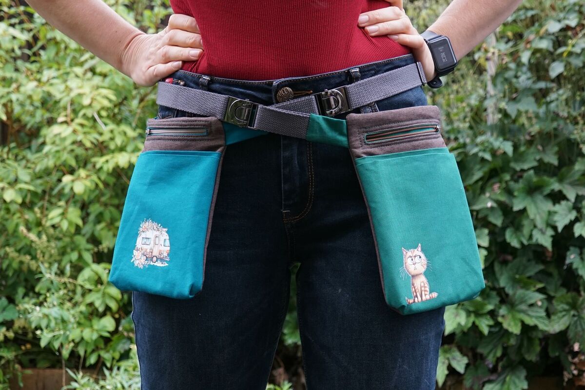 E-Book - Gürteltasche in 2 Größen nähen