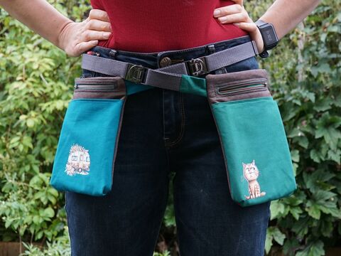 E-Book - Gürteltasche in 2 Größen nähen