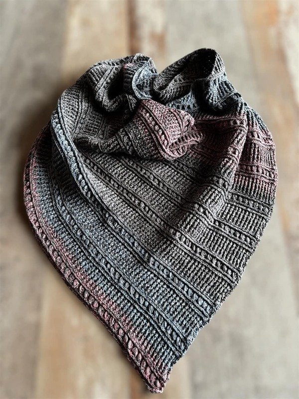 Häkelanleitung Tuch, Loop Shining - Bild 12