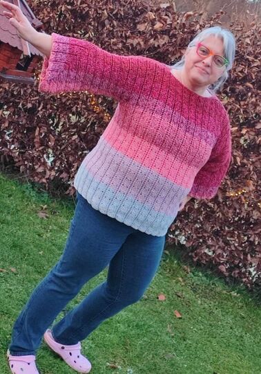 Häkelanleitung 1 Bobbel Zopfmuster Pullover Coleta