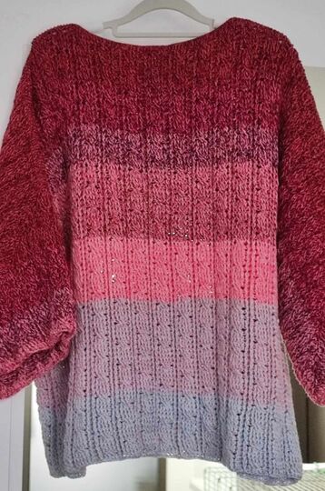 Häkelanleitung 1 Bobbel Zopfmuster Pullover Coleta