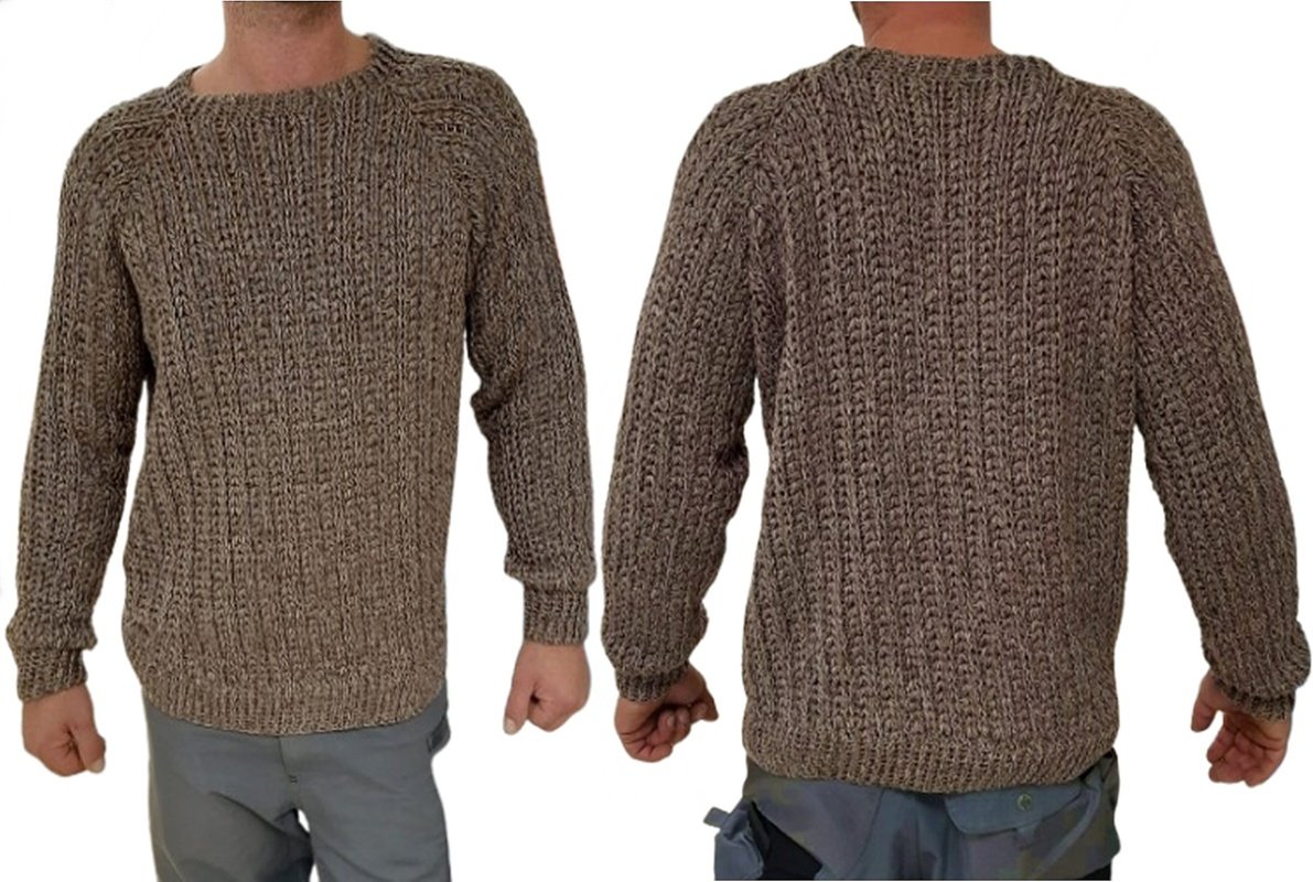 Häkelanleitung Pullover "Wetterfest" für Damen, Herren oder Kinder - Bild 7