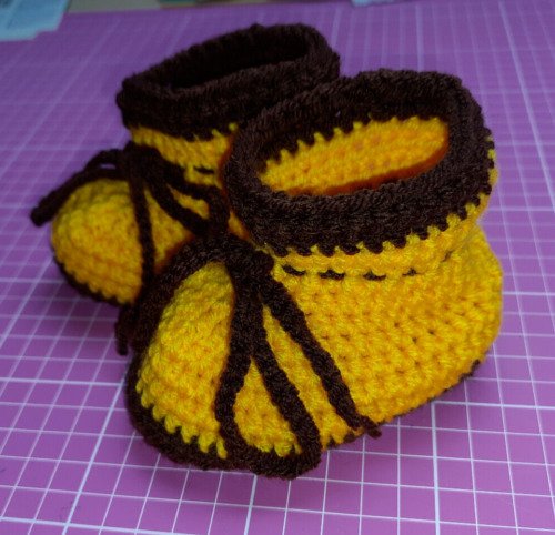 Babyschuhe häkeln * Anfänger geeignet - Bild 2