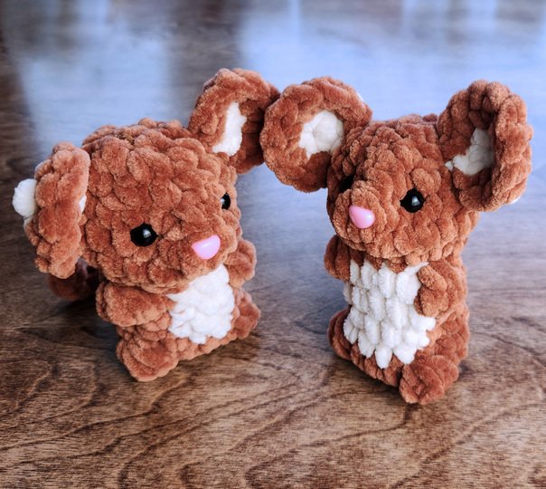 Chunky  Mouse Amigurumi Pattern