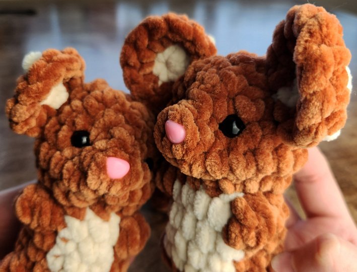 Chunky  Mouse Amigurumi Pattern